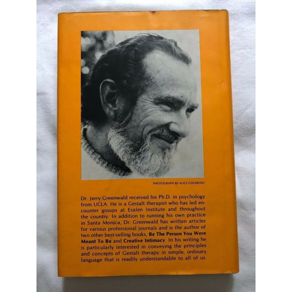 Is This Really What I Want To Do? Jerry Greenwald Gestalt 1977 Hardcover 1st Ed - Picture 2 of 3